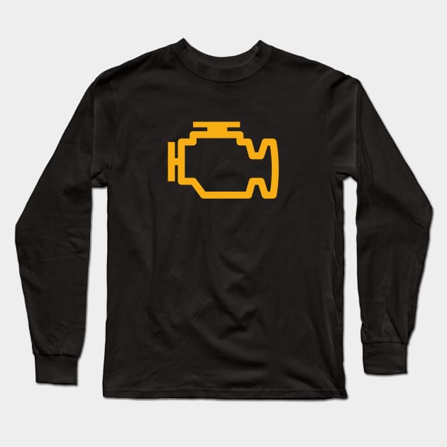 Check Engine Long Sleeve T-Shirt by Golf3